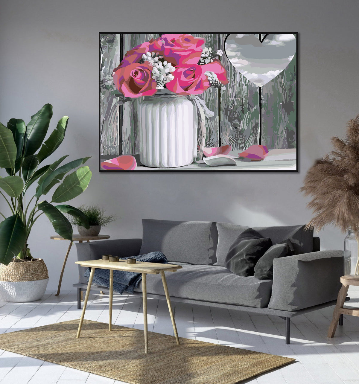 Paint by numbers - Flowers in a Vase 4713