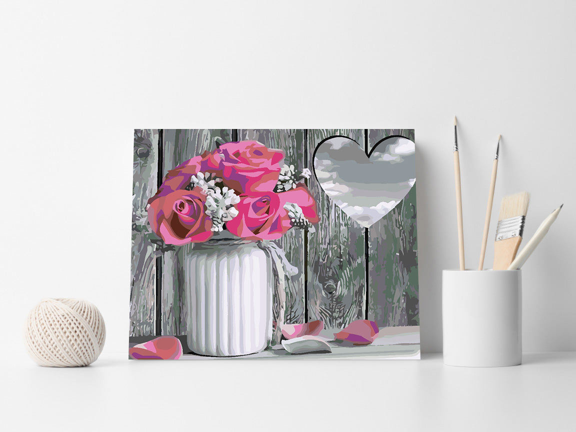 Paint by numbers - Flowers in a Vase 4713