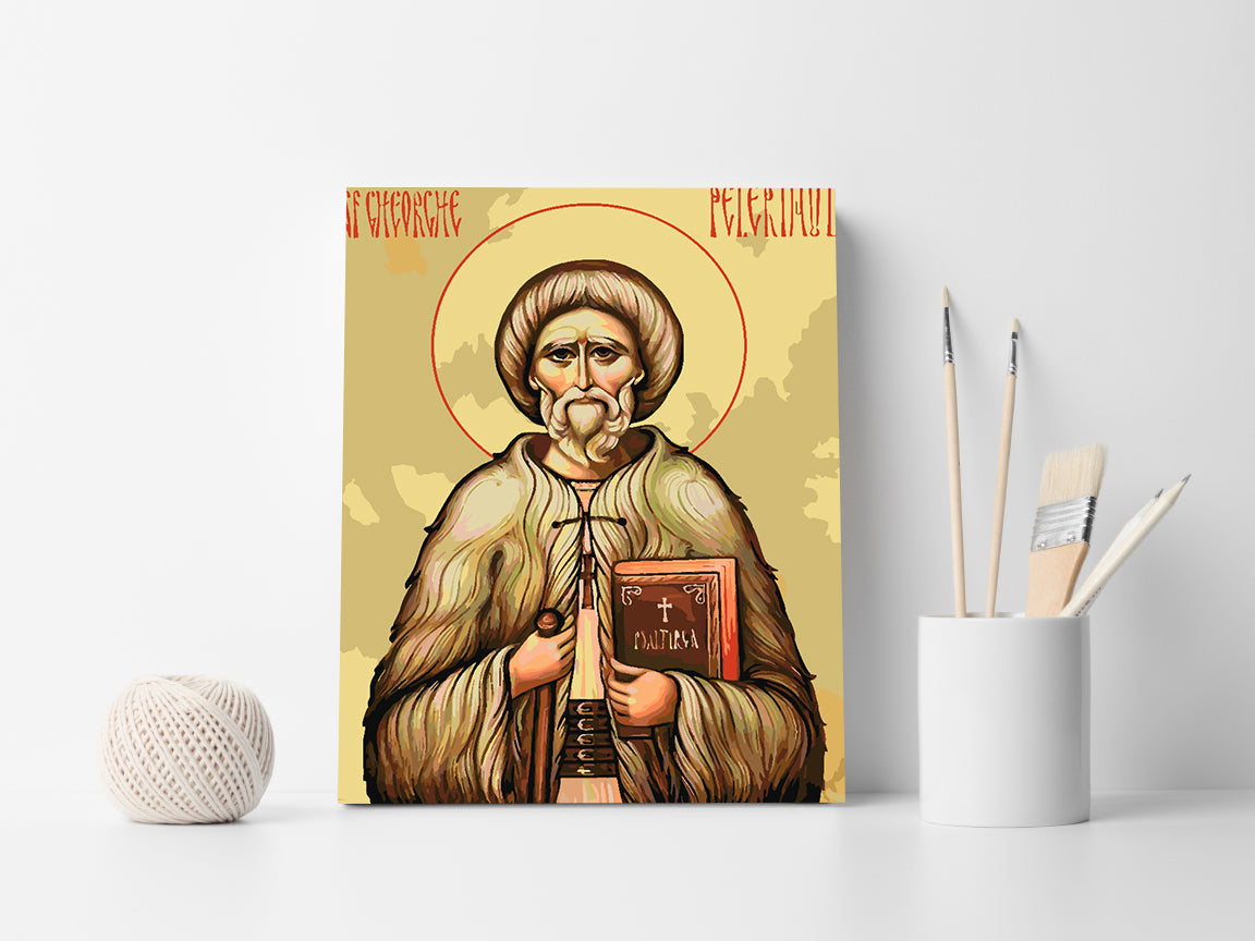 Paint by numbers - Saint George the Pilgrim 4724