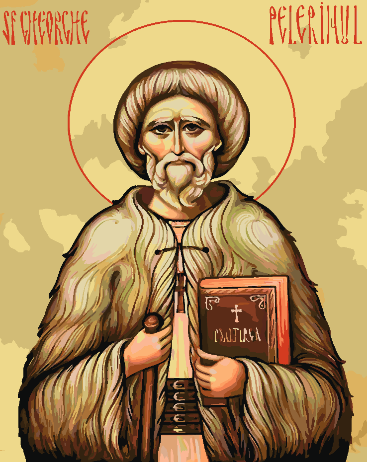 Paint by numbers - Saint George the Pilgrim 4724