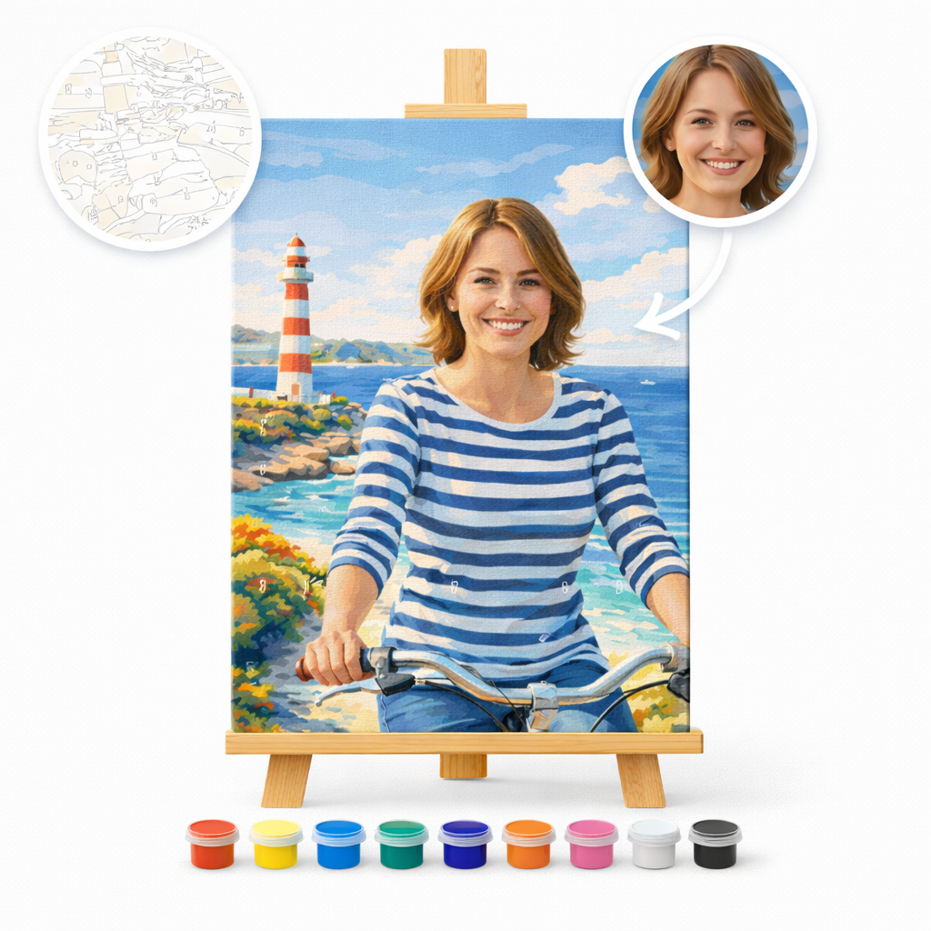 Pictura Personalizata pe Numere – Briza Diminetii