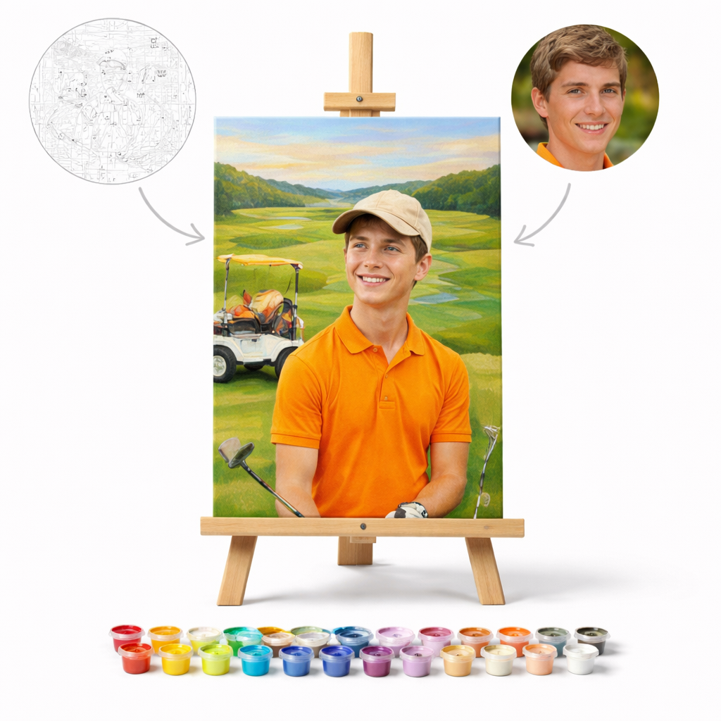 Pictura Personalizata pe Numere – Lumea Golfului