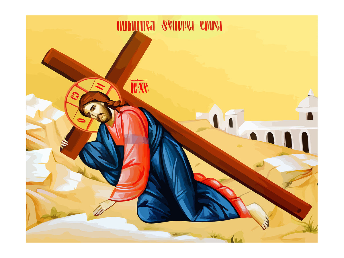 Рисуване по номера – възнесението на Светия Кръст 6012
