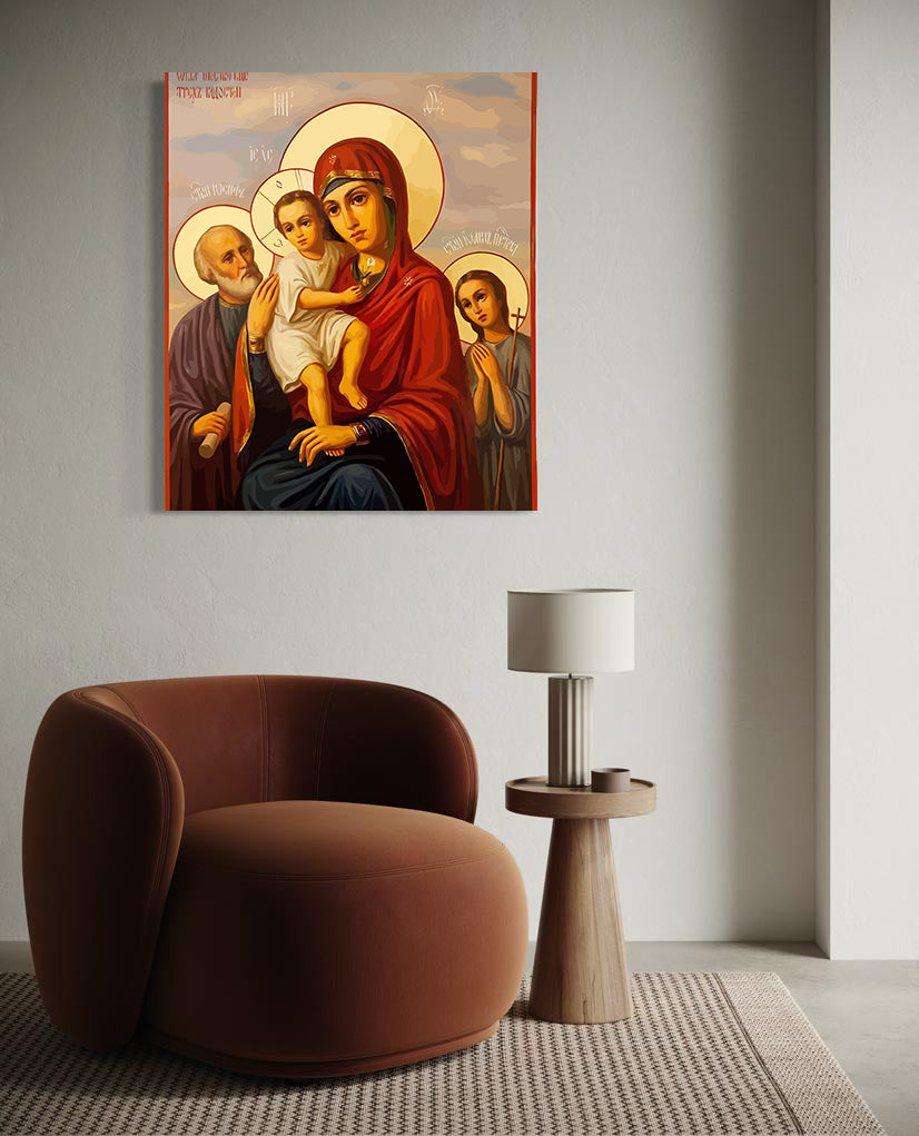 Pictura pe Numere – Sfanta Maria si Isus Hristos 6014