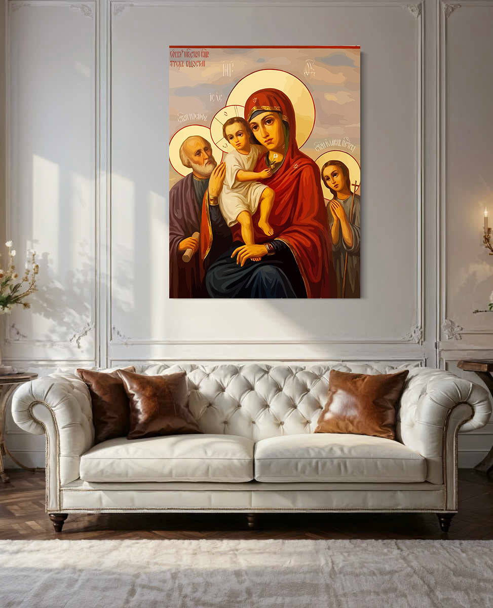 Pictura pe Numere – Sfanta Maria si Isus Hristos 6014