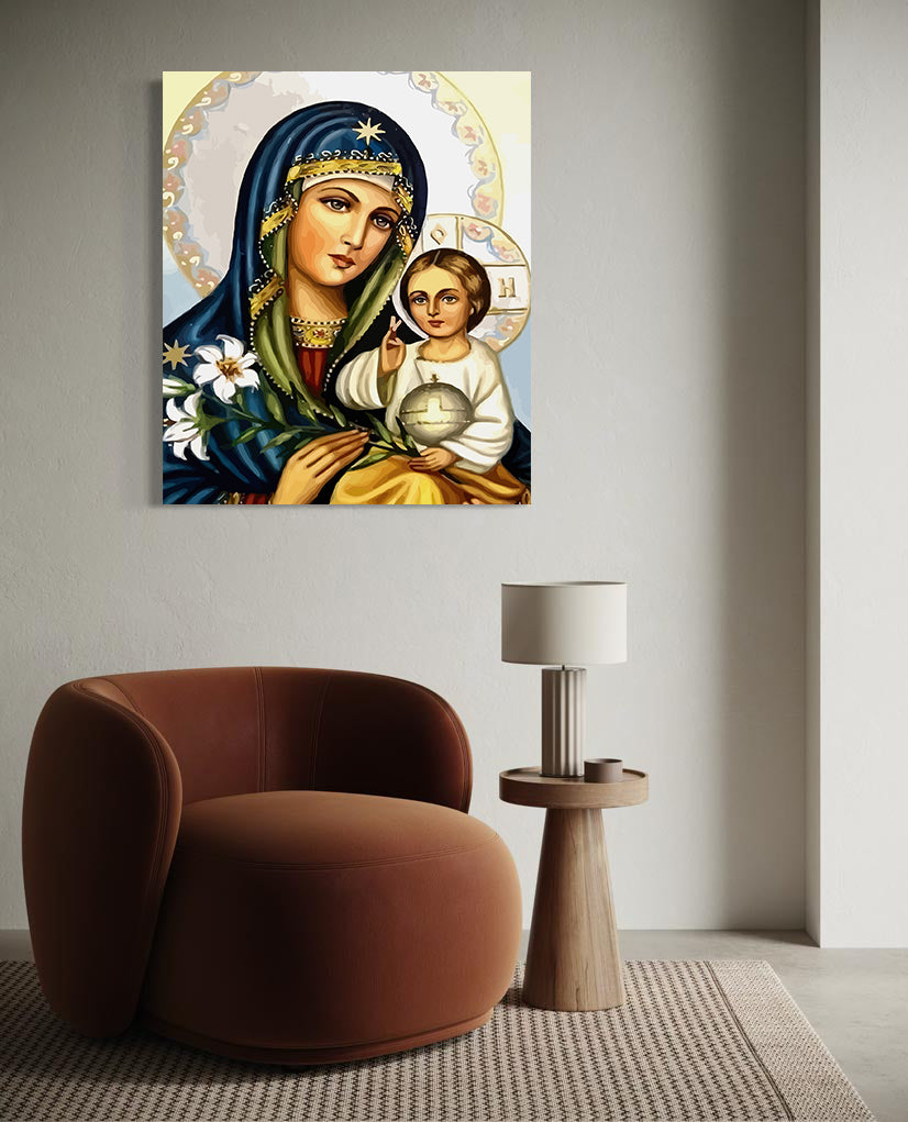 Pictura pe Numere – Maica Domnului 6032