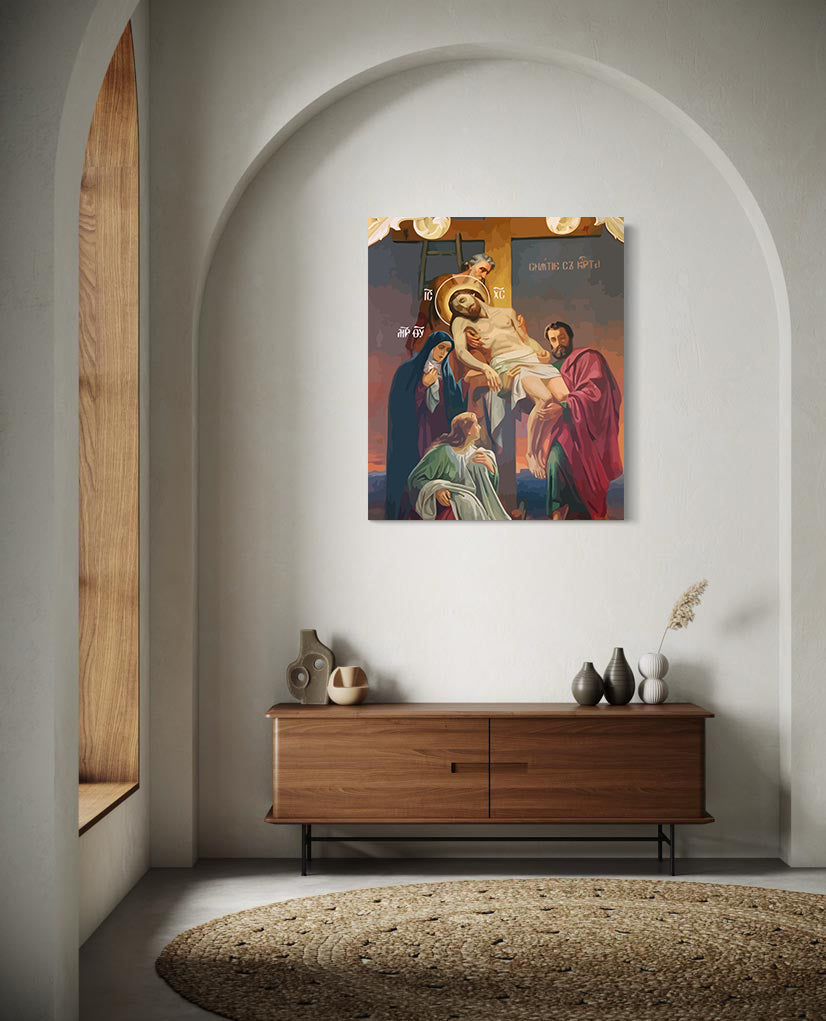 Pictura pe Numere – Isus Hristos Pe Sfanta Cruce 6034
