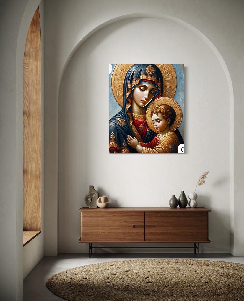 Pictura pe Numere – Maica Domnului 6049