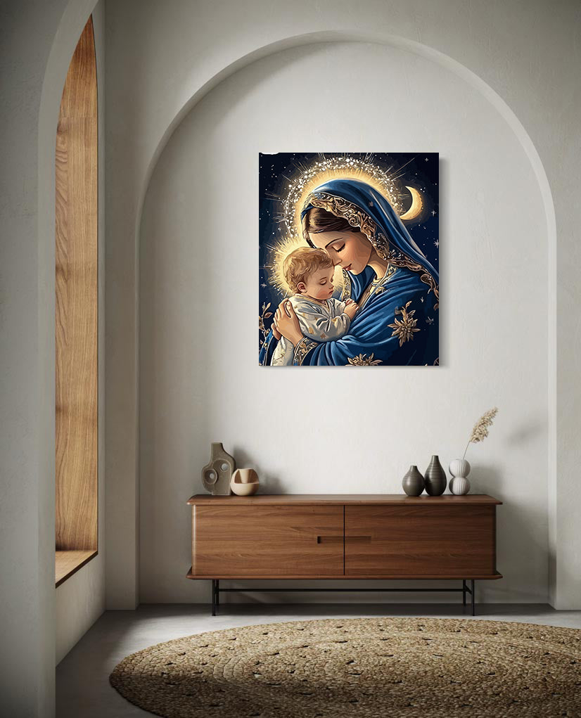 Pictura pe Numere – Maica Domnului 6050