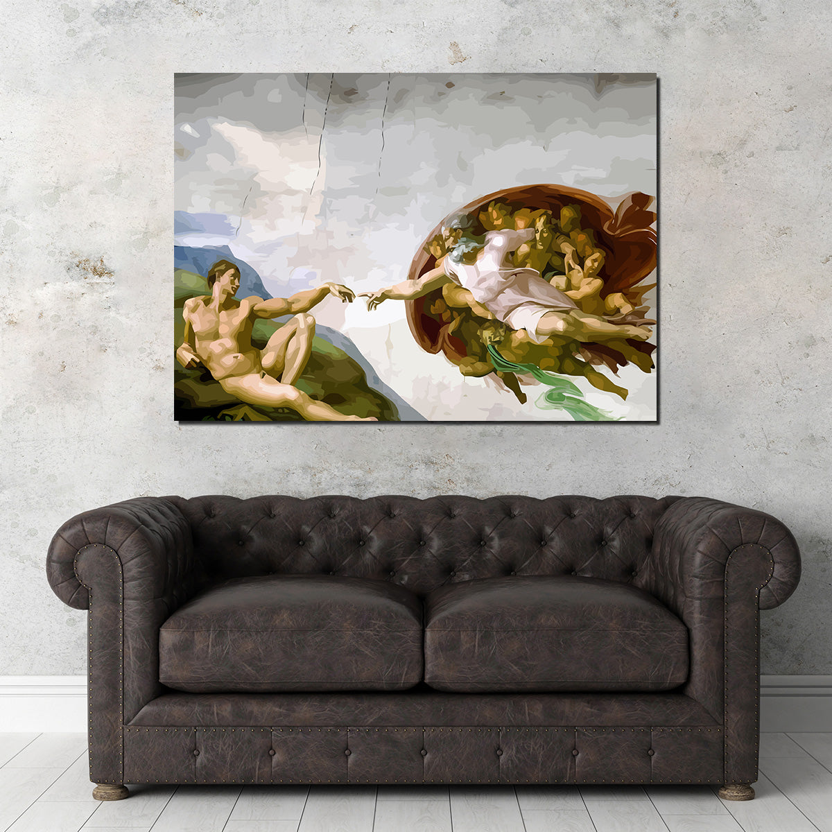 Pictura pe Numere – Crearea Lui Adam 6052