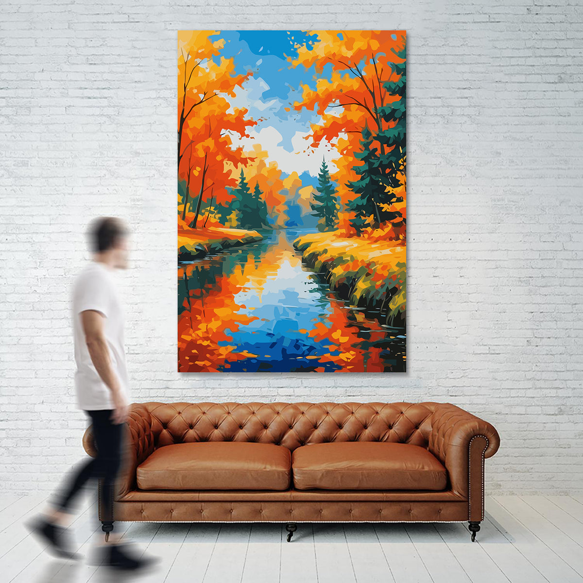 Pictura pe Numere – Peisaj de Toamna 6066