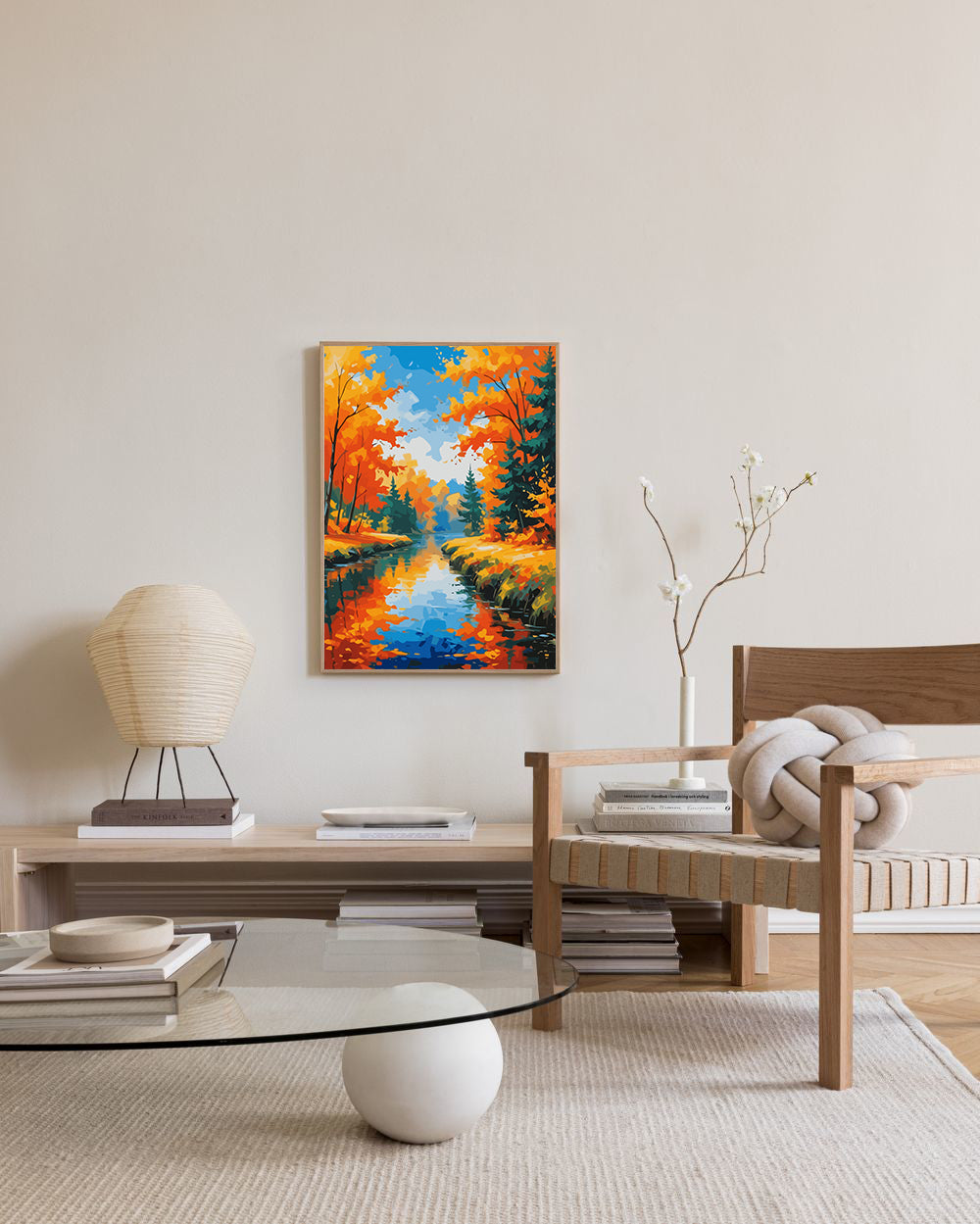 Pictura pe Numere – Peisaj de Toamna 6066