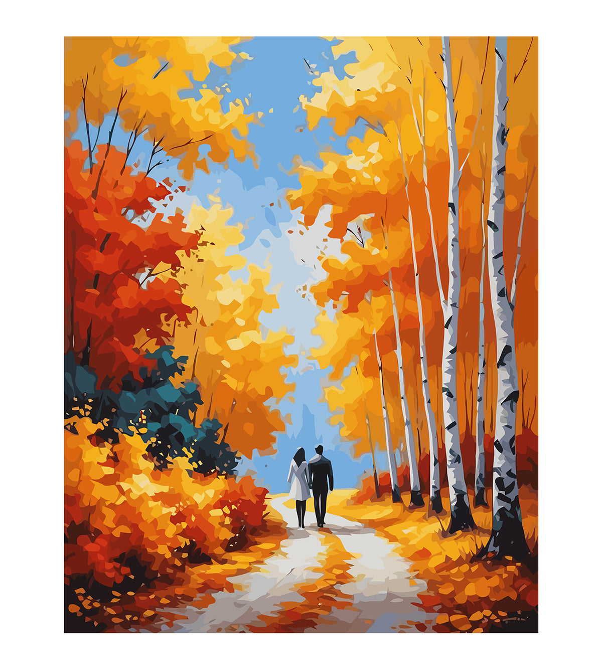 Pictura pe Numere – Peisaj de Toamna 6077