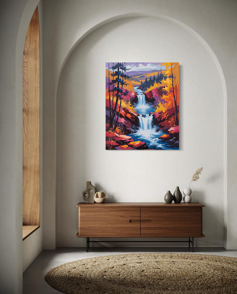 Pictura pe Numere – Peisaj de Toamna 6078