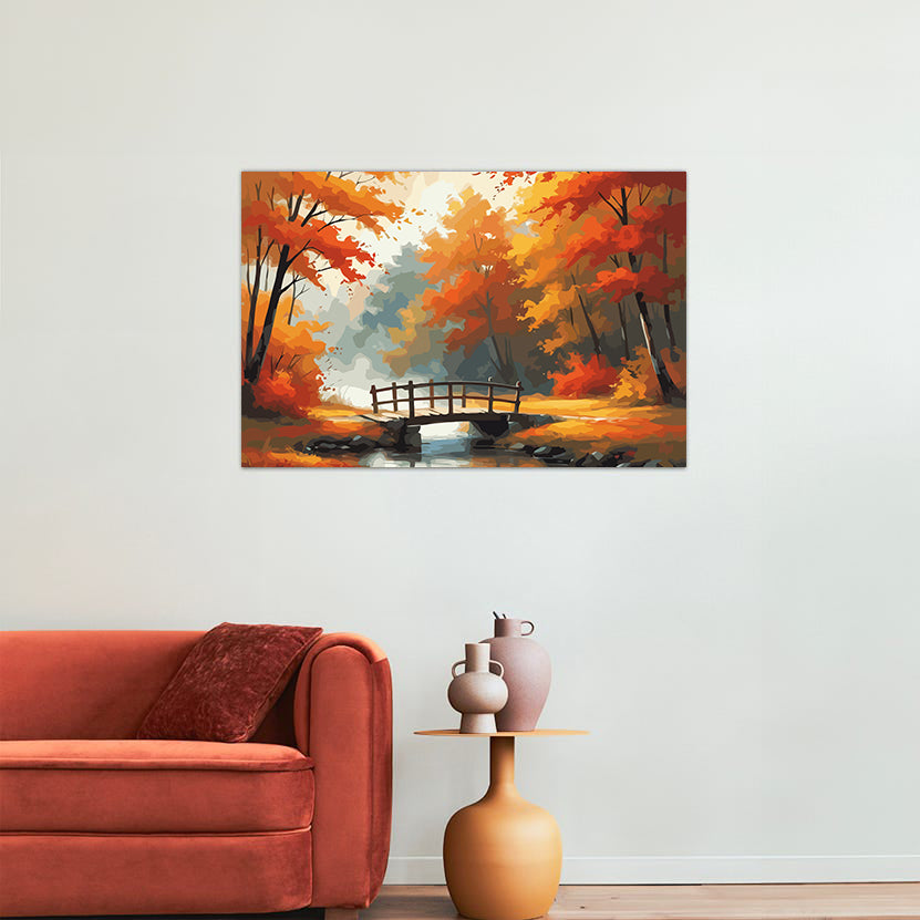 Pictura pe Numere – Peisaj de Toamna 6085