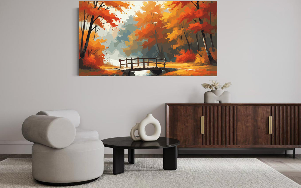 Pictura pe Numere – Peisaj de Toamna 6085