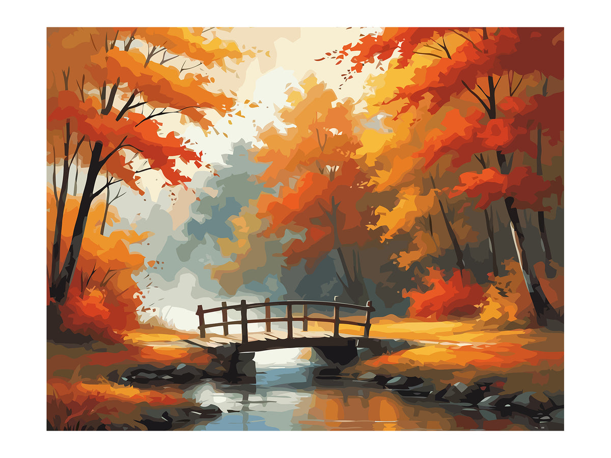 Pictura pe Numere – Peisaj de Toamna 6085