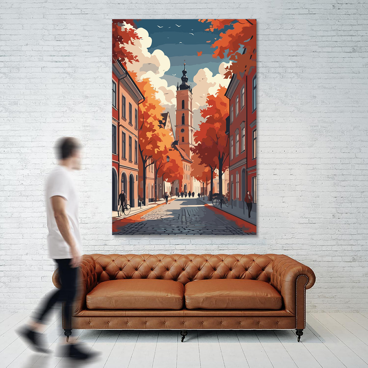 Pictura pe Numere – Toamna in Oras 6099