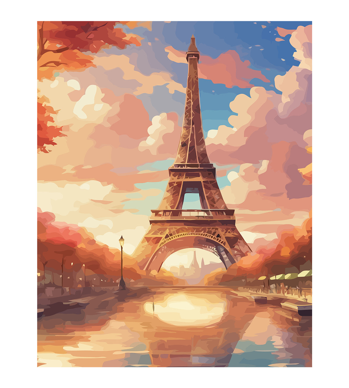 Pictura pe Numere – Toamna in Paris 6104