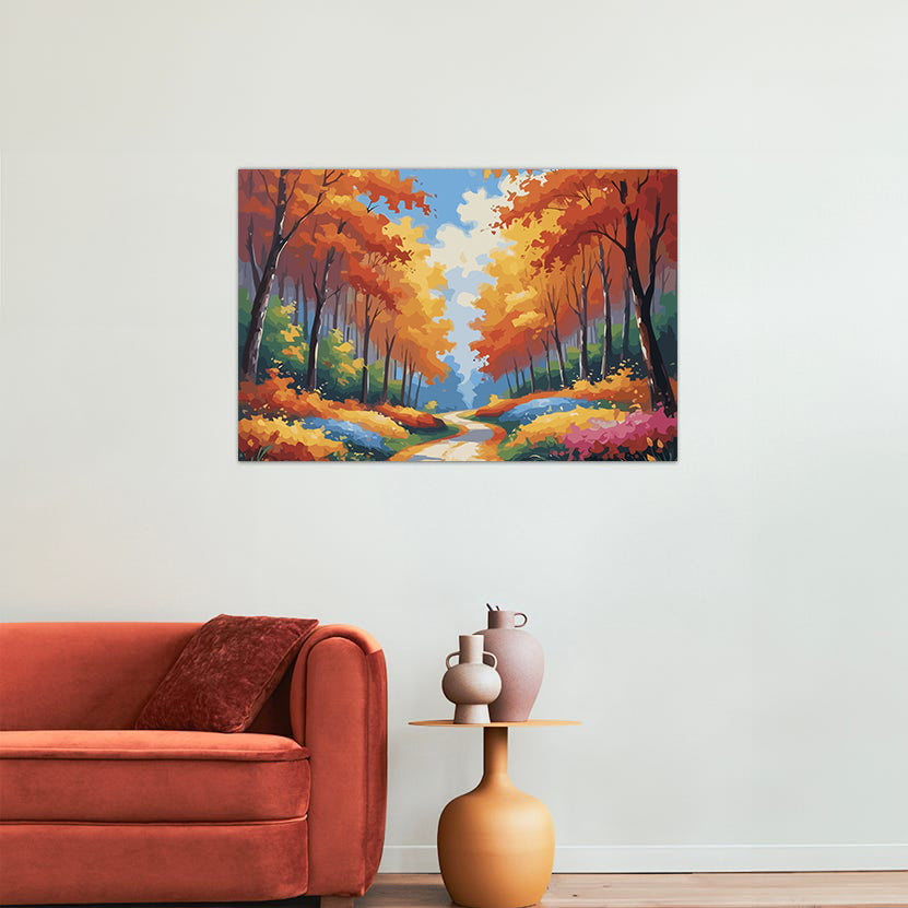 Pictura pe Numere – Peisaj de Toamna 6106