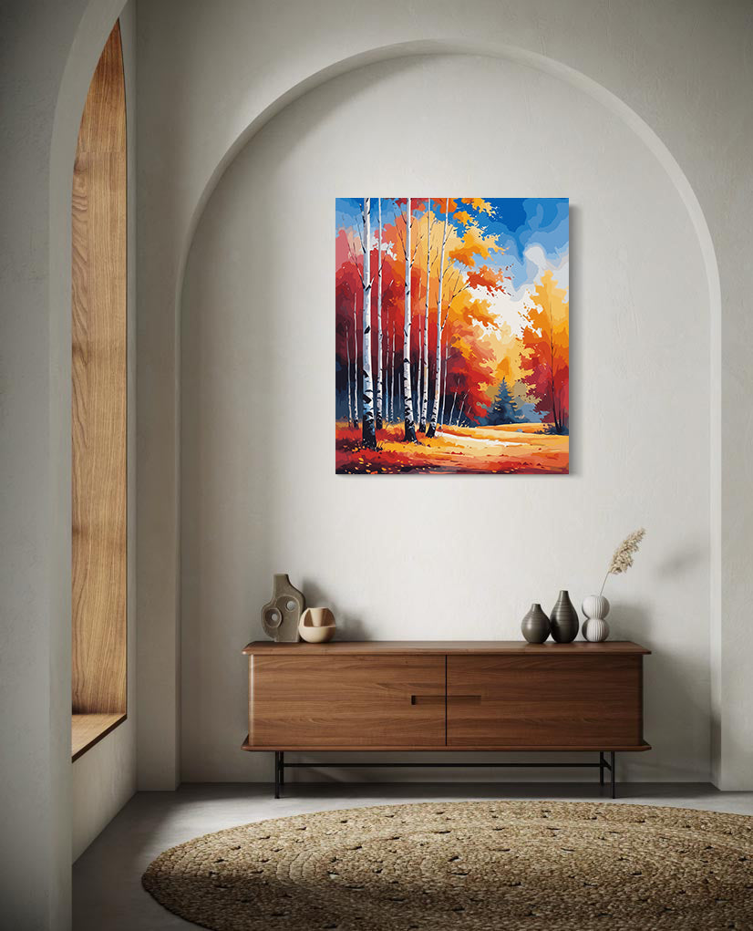 Pictura pe Numere – Peisaj de Toamna 6107