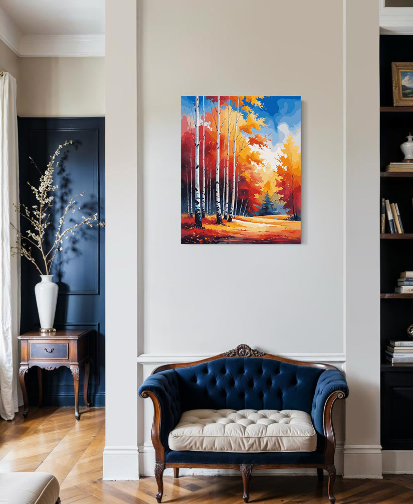 Pictura pe Numere – Peisaj de Toamna 6107