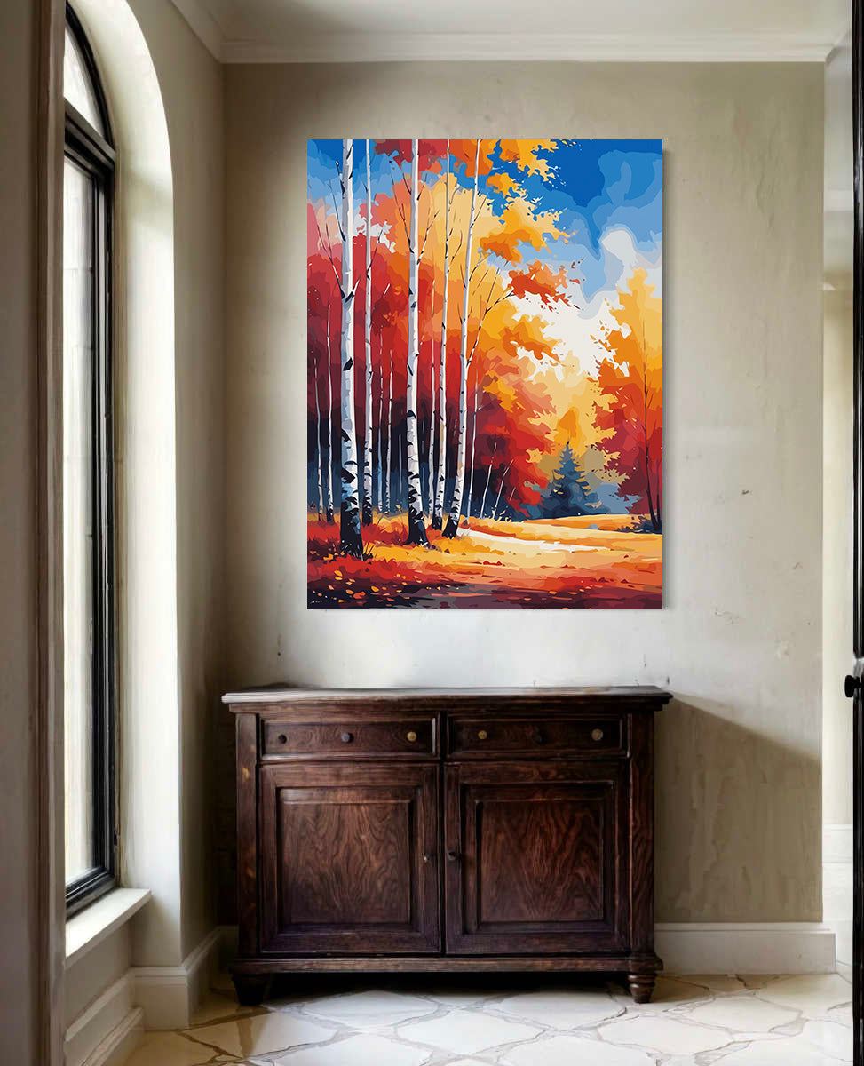 Pictura pe Numere – Peisaj de Toamna 6107