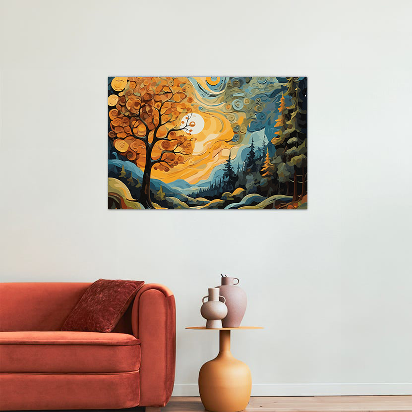 Pictura pe Numere – Peisaj de Toamna 6112