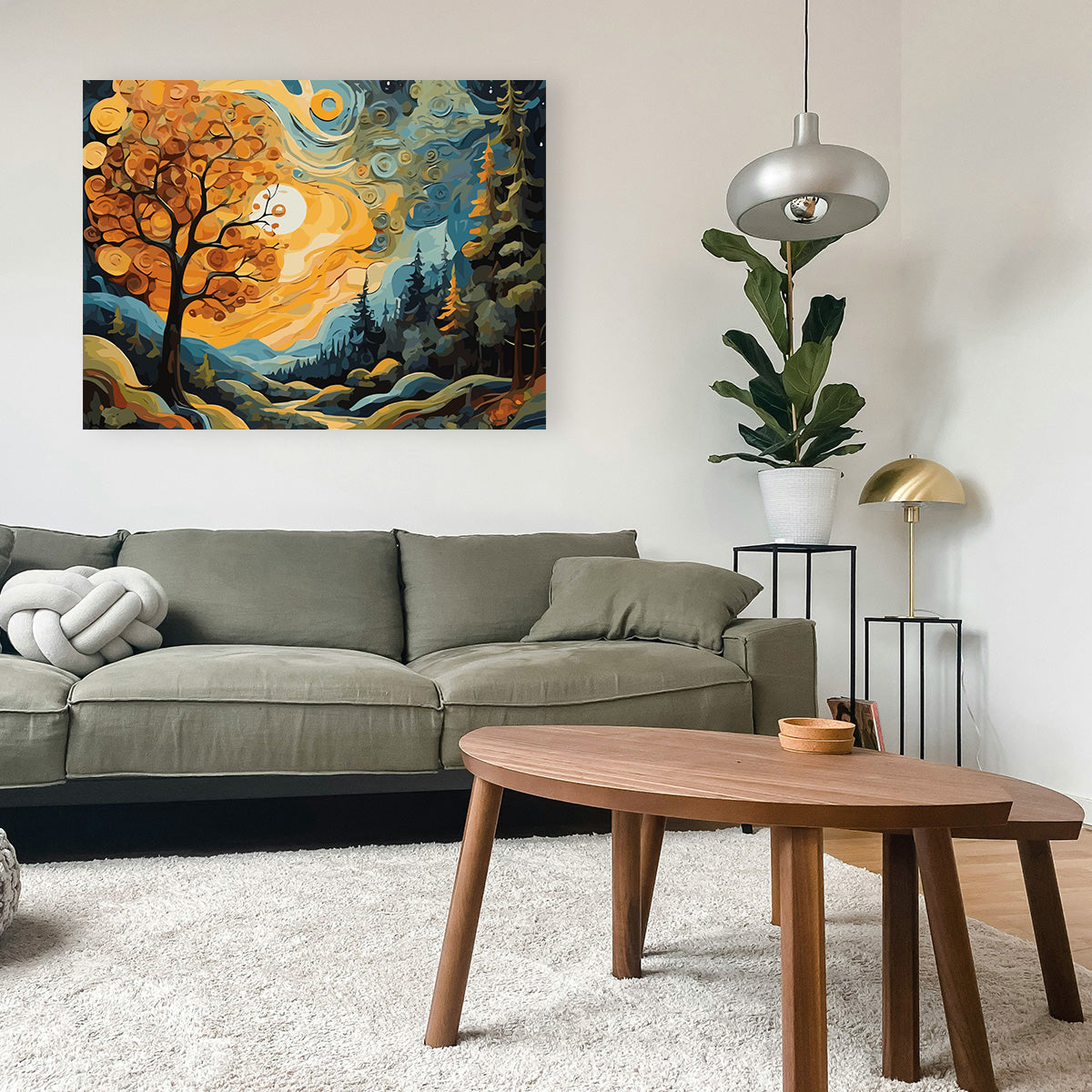 Pictura pe Numere – Peisaj de Toamna 6112
