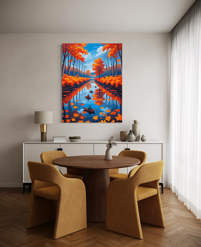 Pictura pe Numere – Peisaj de Toamna 6116