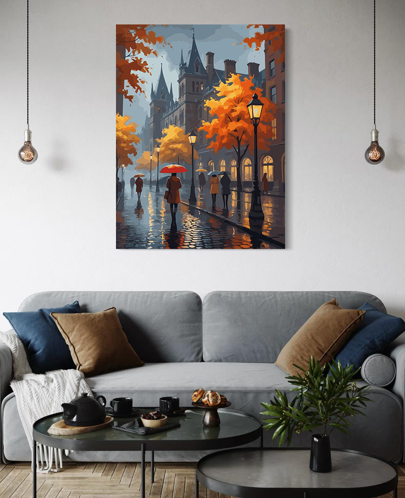 Pictura pe Numere – Toamna in Oras 6121