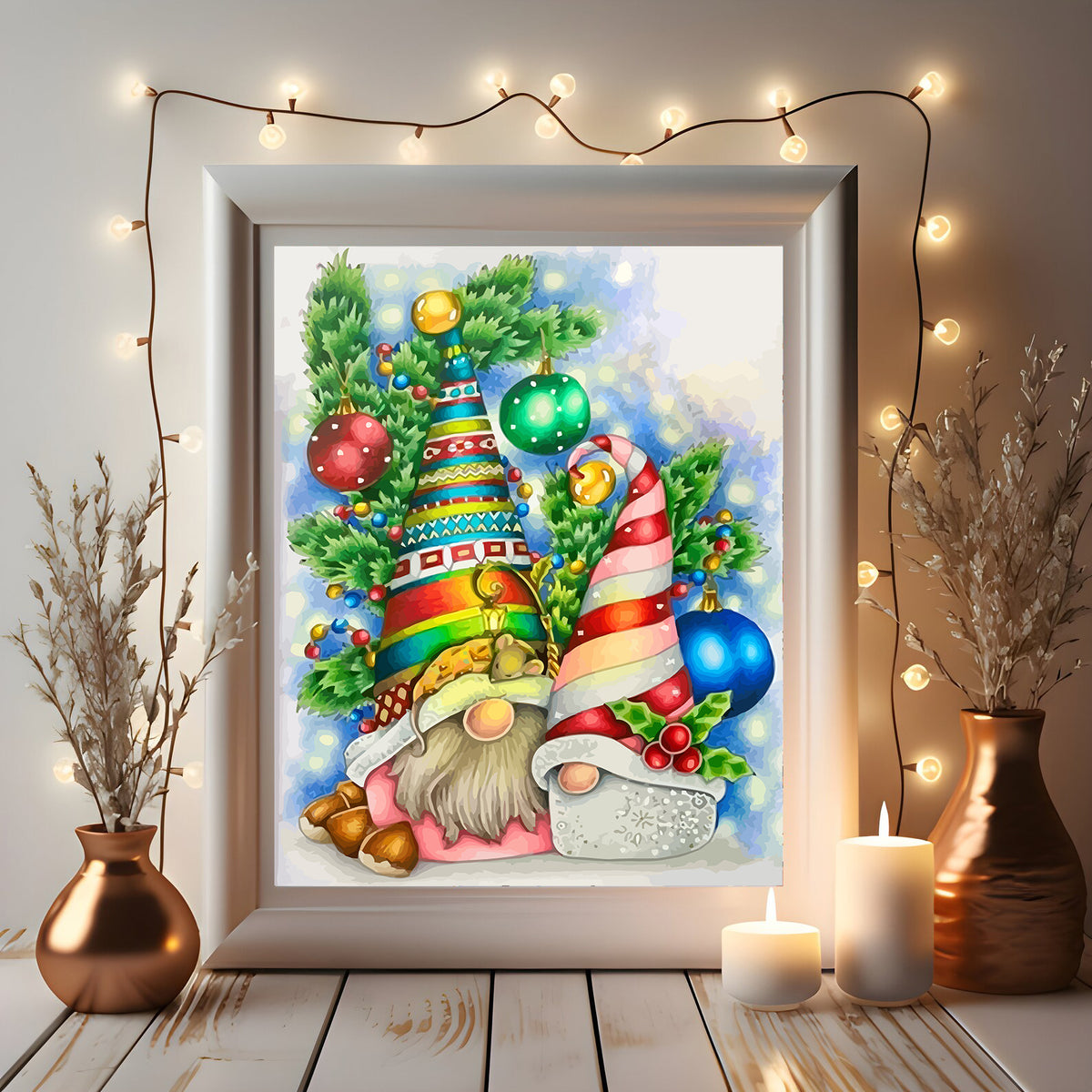Pictura pe Numere – Decoratiuni De Craciun 6132