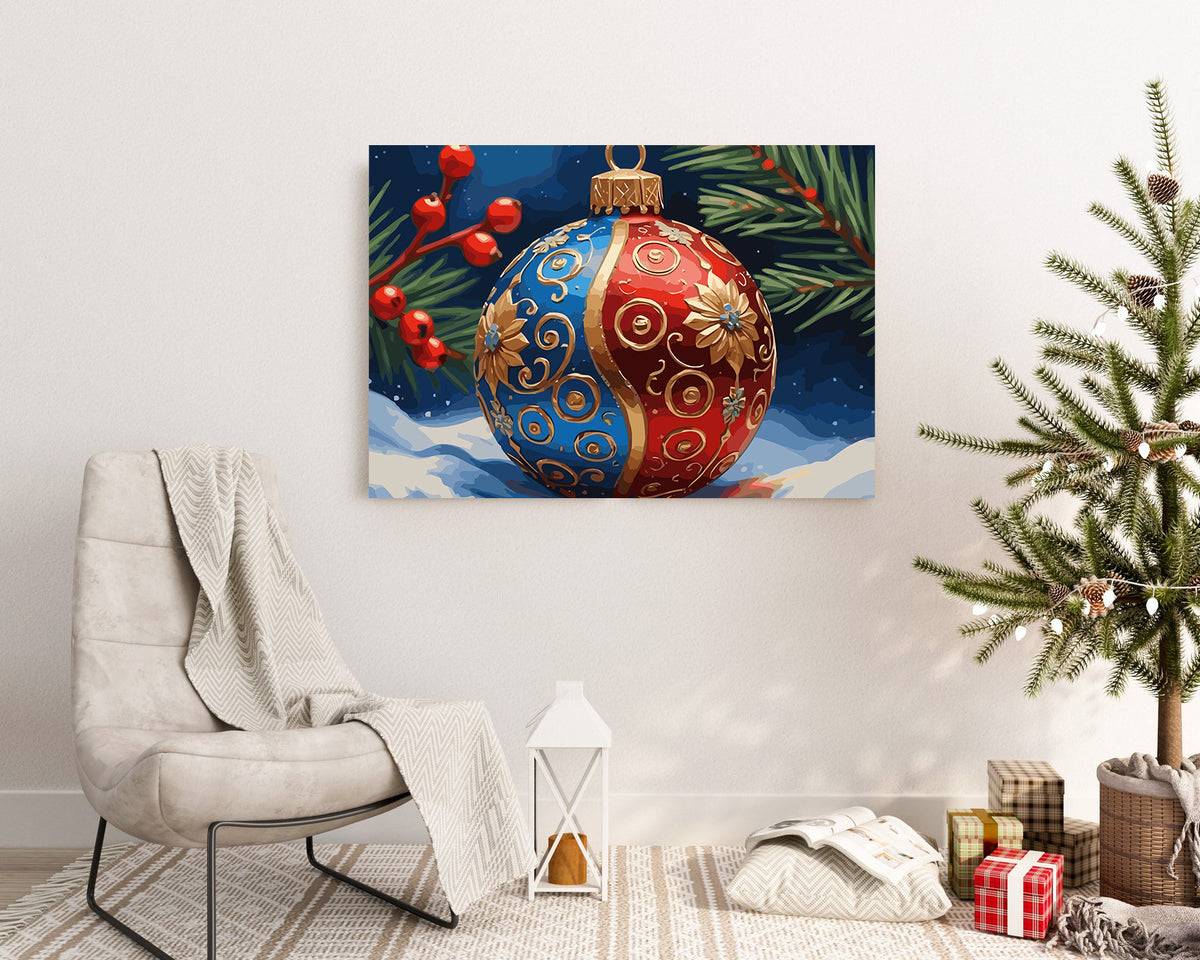 Pictura pe Numere – Decoratiuni De Craciun 6139