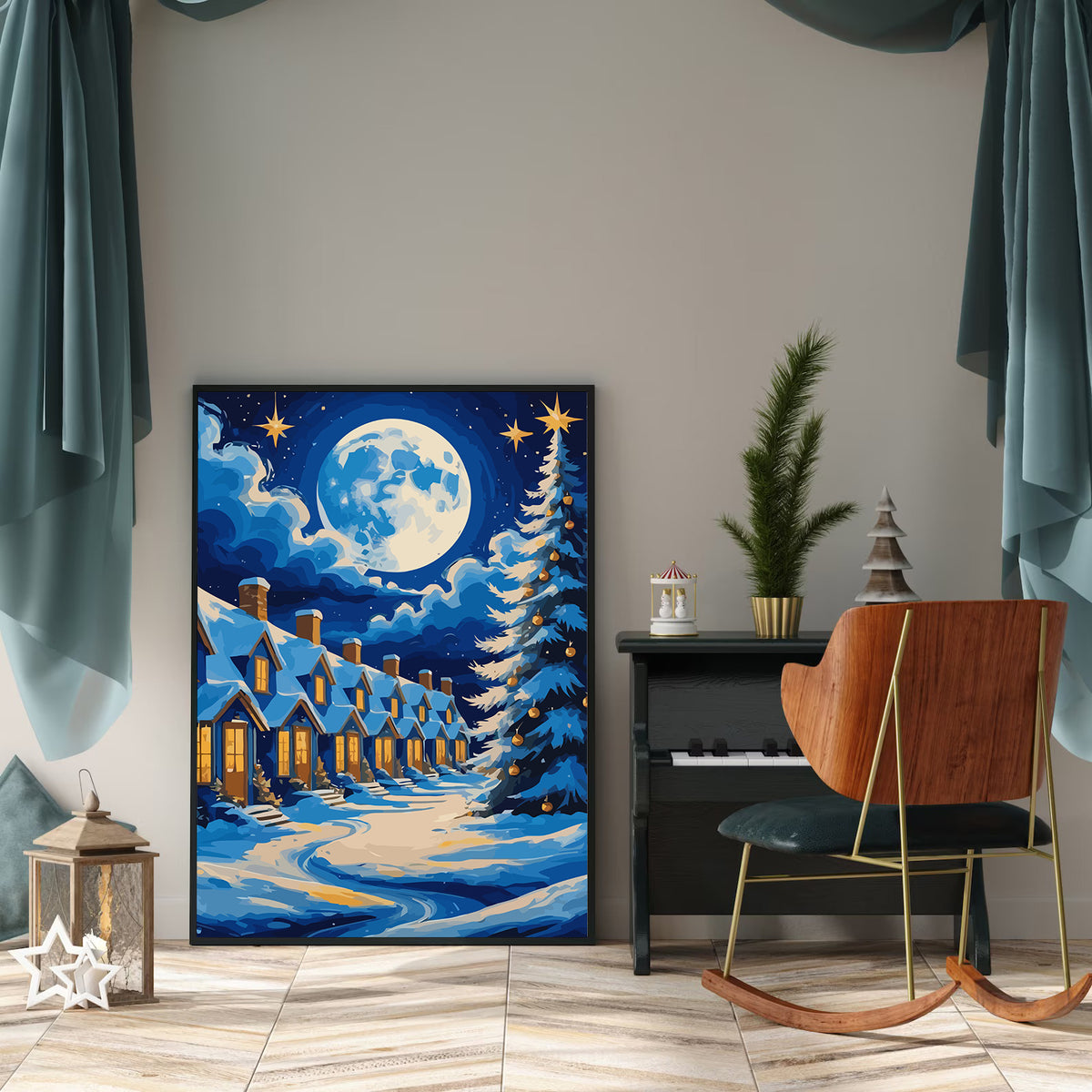 Pictura pe Numere – Magia Iernii 6144