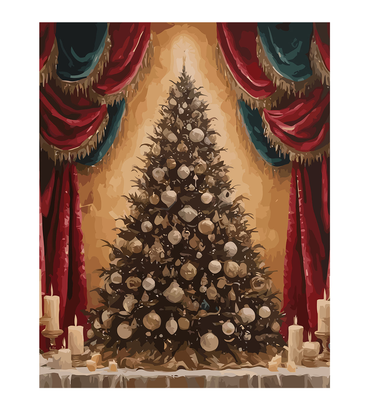 Pictura pe Numere – Brad De Craciun 6146