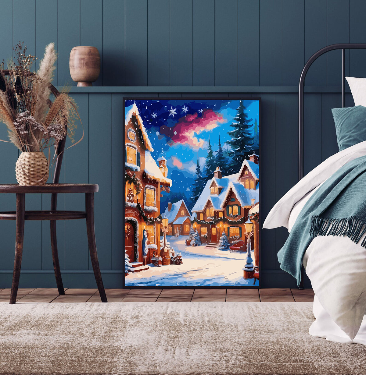 Pictura pe Numere – Iarna in Oras 6148