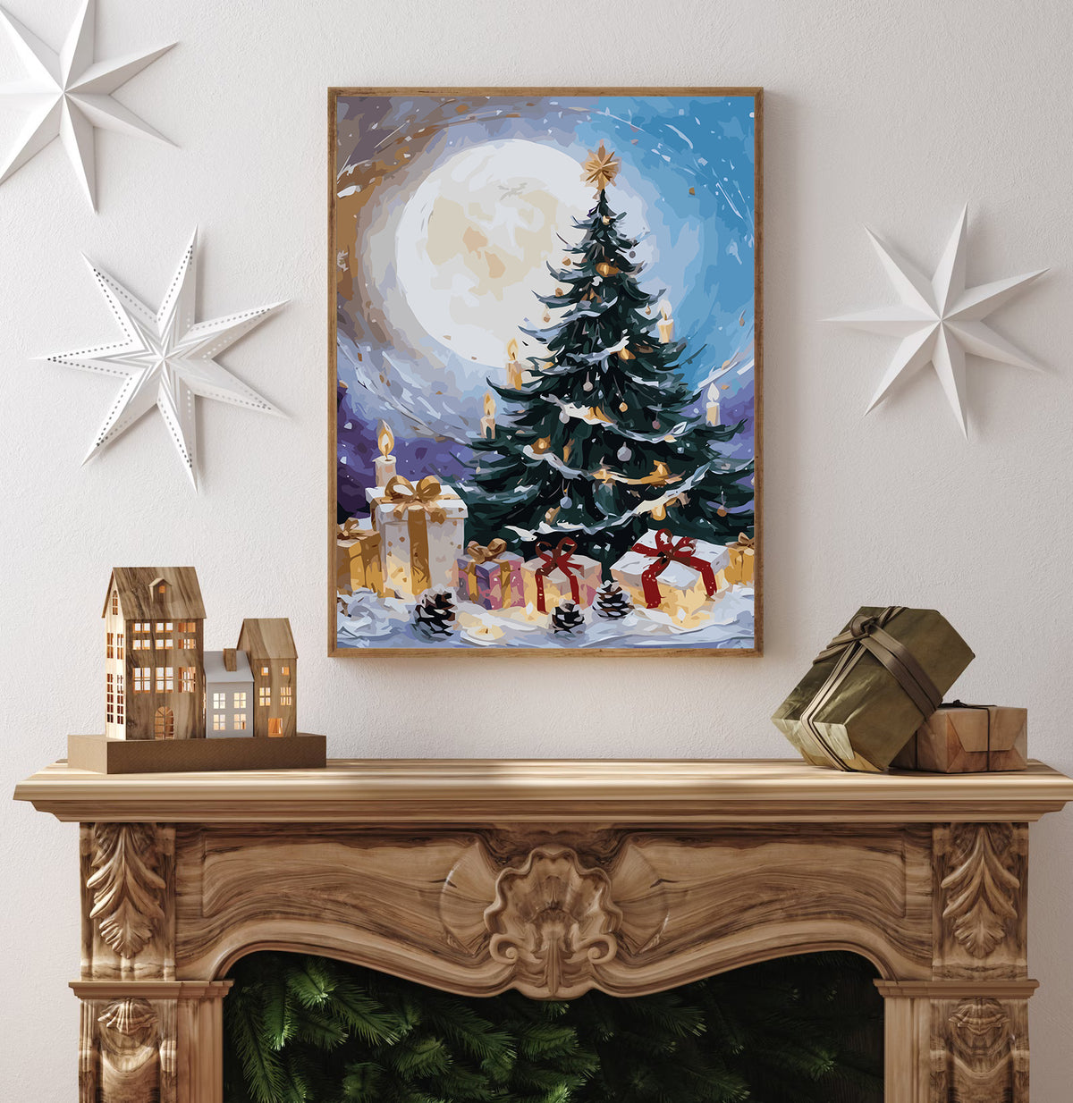 Pictura pe Numere – Brad De Craciun 6153