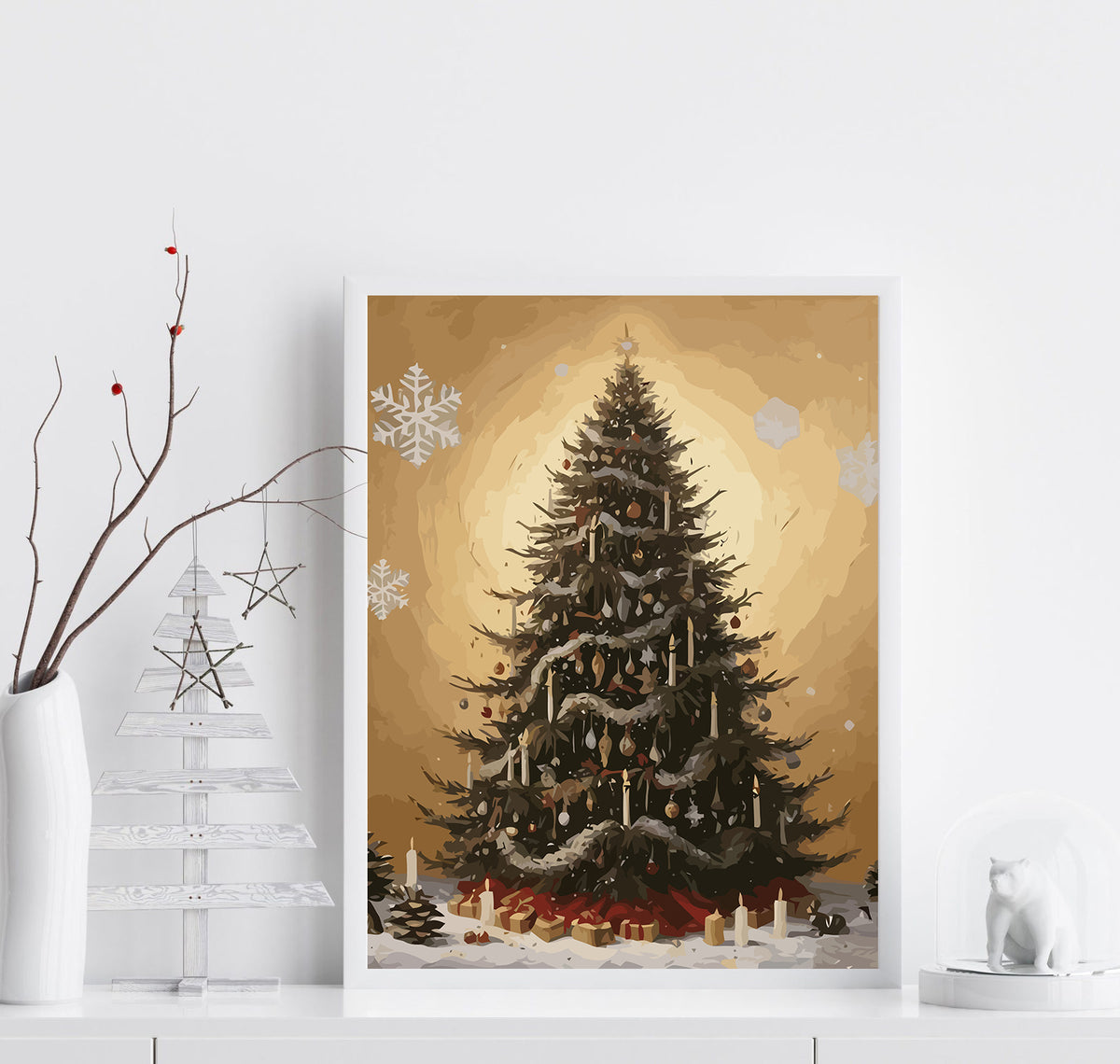 Pictura pe Numere – Brad De Craciun 6155
