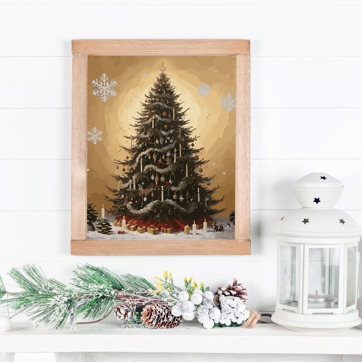 Pictura pe Numere – Brad De Craciun 6155