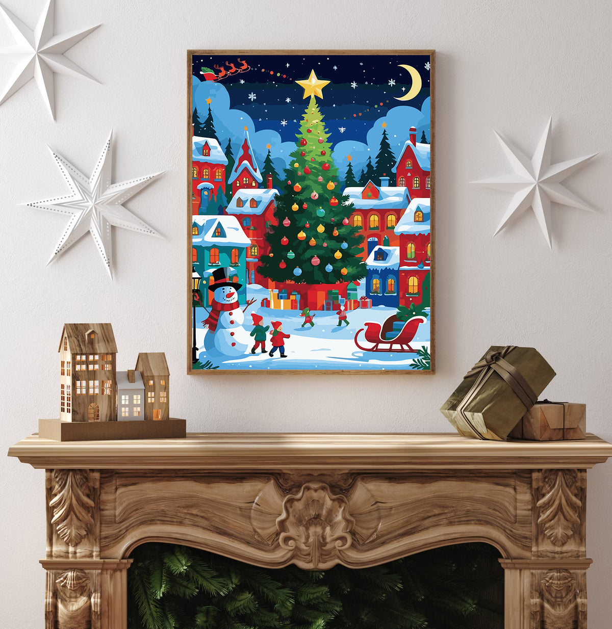Pictura pe Numere – Targul De Craciun 6156