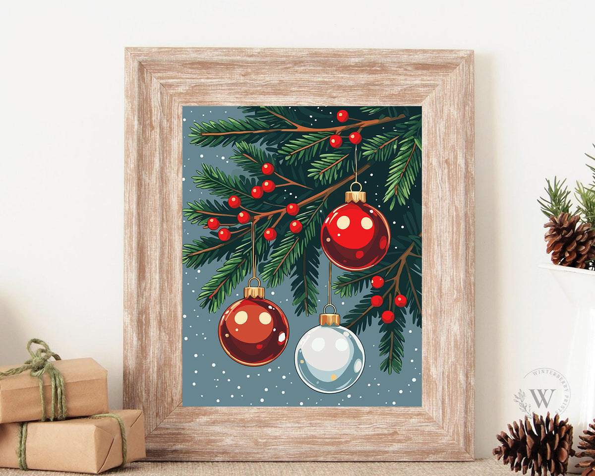 Pictura pe Numere – Decoratiuni Craciun 6166