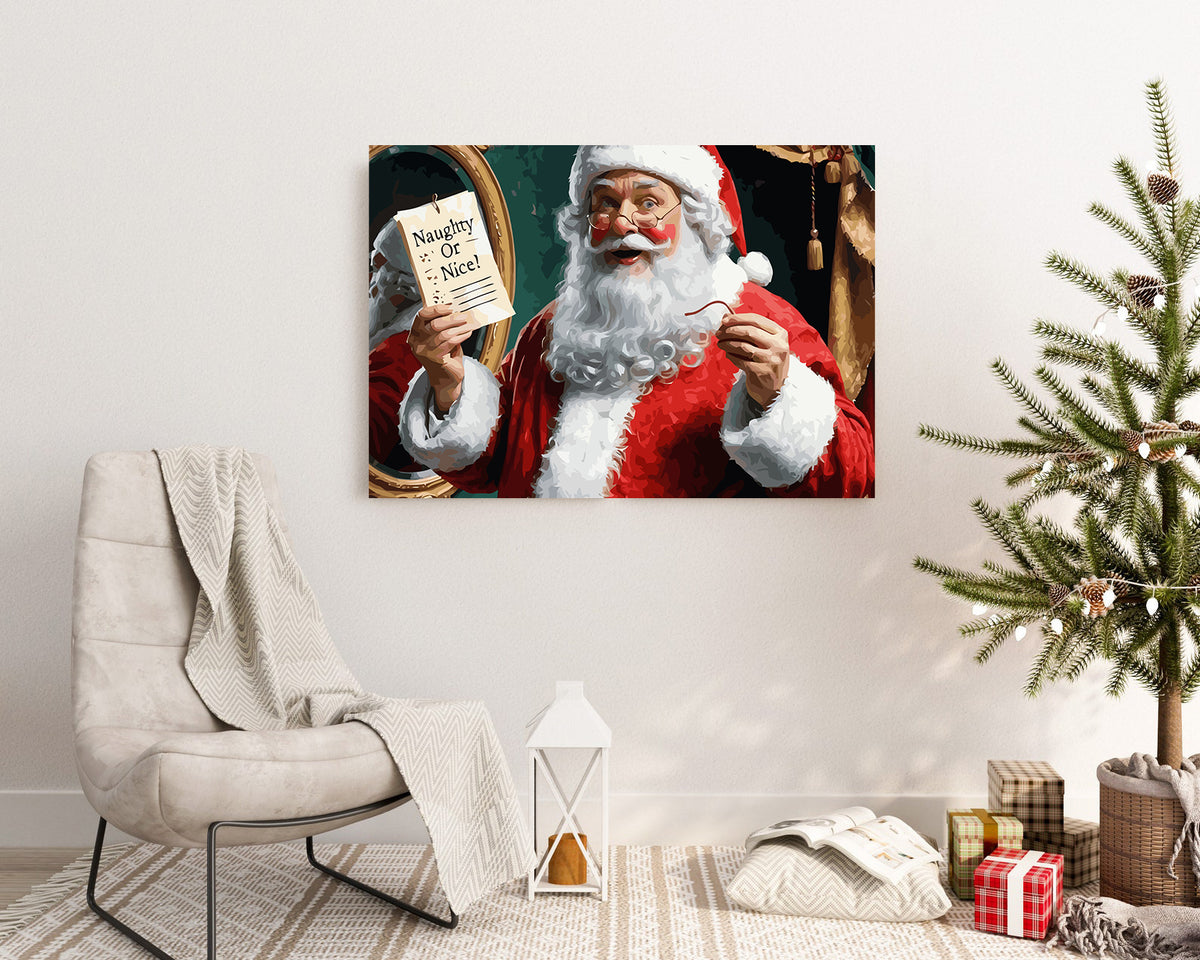 Pictura pe Numere – Naughty Or Nice 6167
