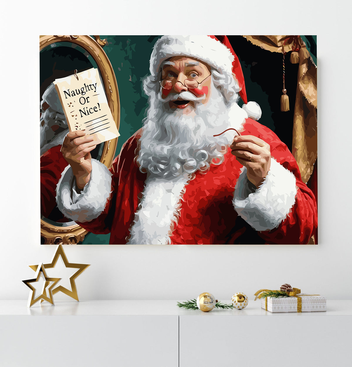 Pictura pe Numere – Naughty Or Nice 6167