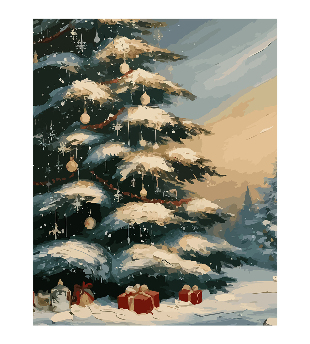 Pictura pe Numere – Magie De Craciun 6171