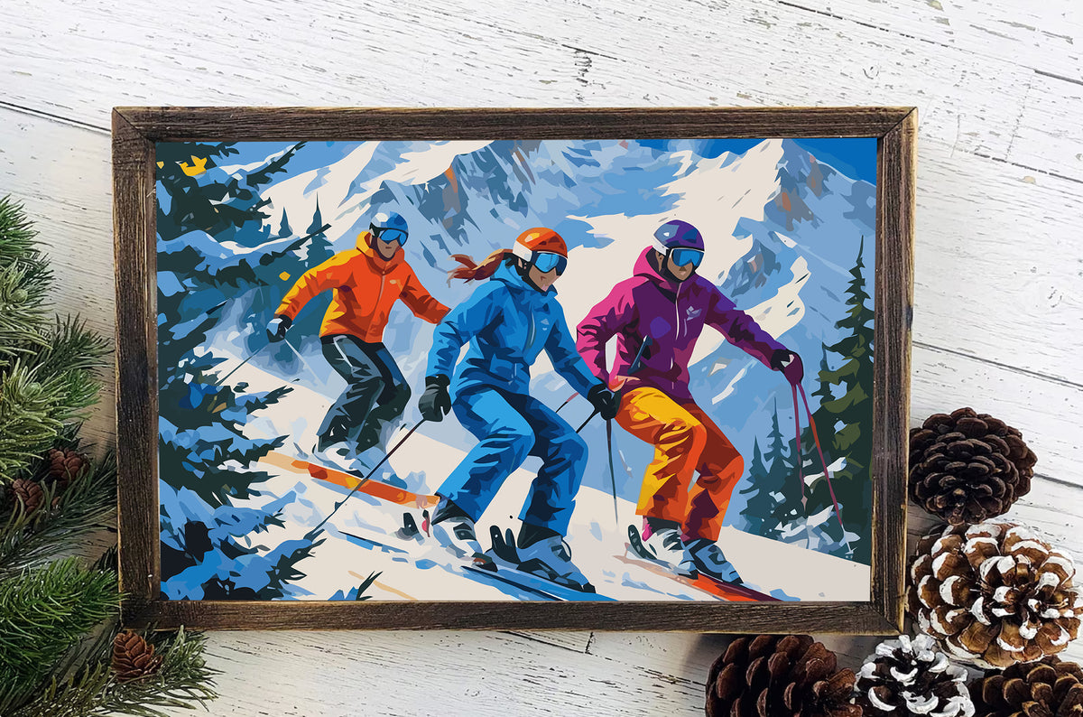 Pictura pe Numere – Activitati De Iarna 6173
