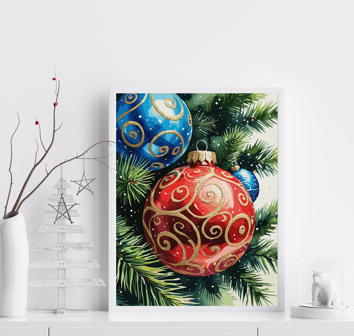 Pictura pe Numere – Decoratiuni De Craciun 6175