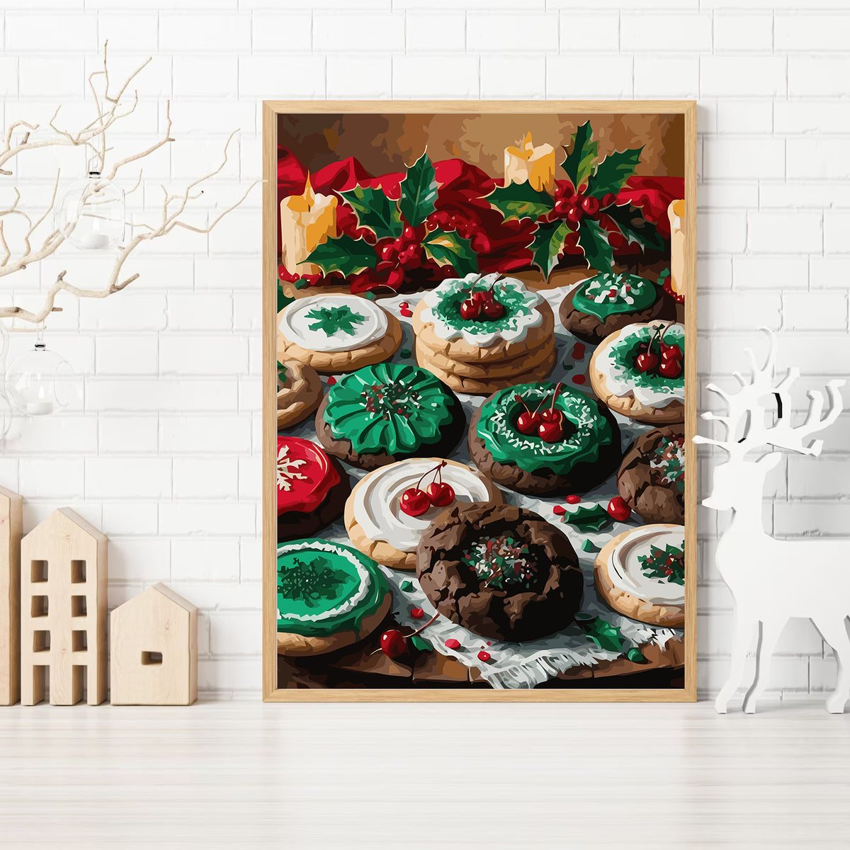 Pictura pe Numere – Biscuiti De Craciun 6186