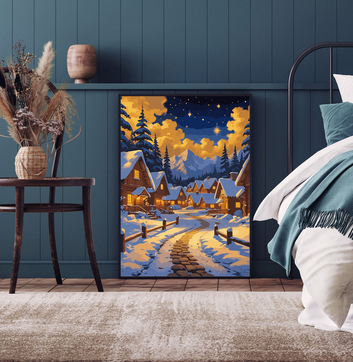Pictura pe Numere – Noapte Magica De Iarna 6203