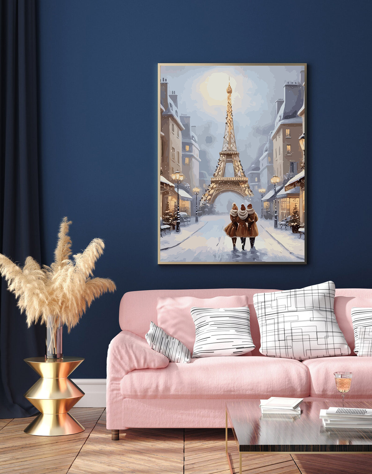 Pictura pe Numere – Iarna in Paris 6210