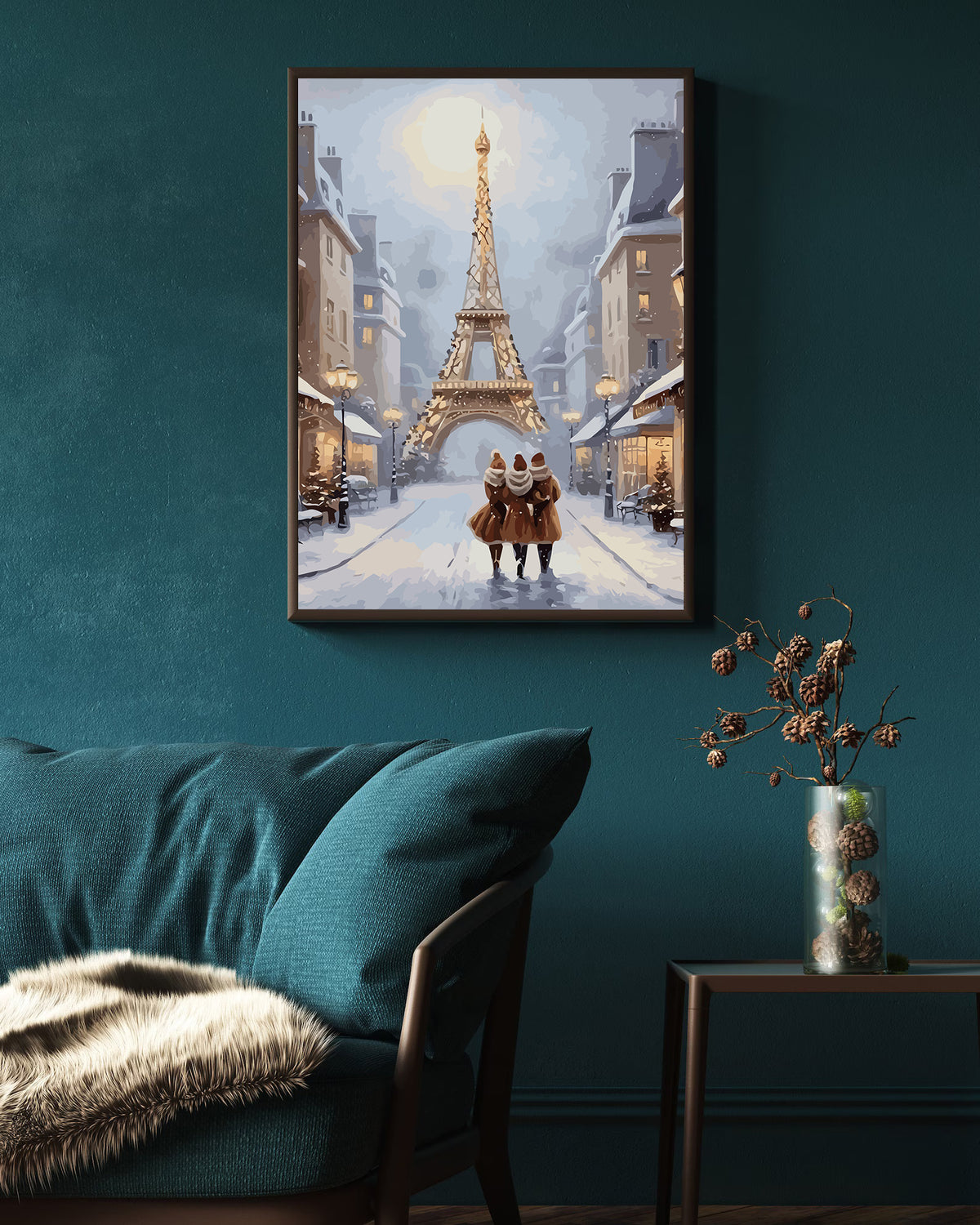Pictura pe Numere – Iarna in Paris 6210